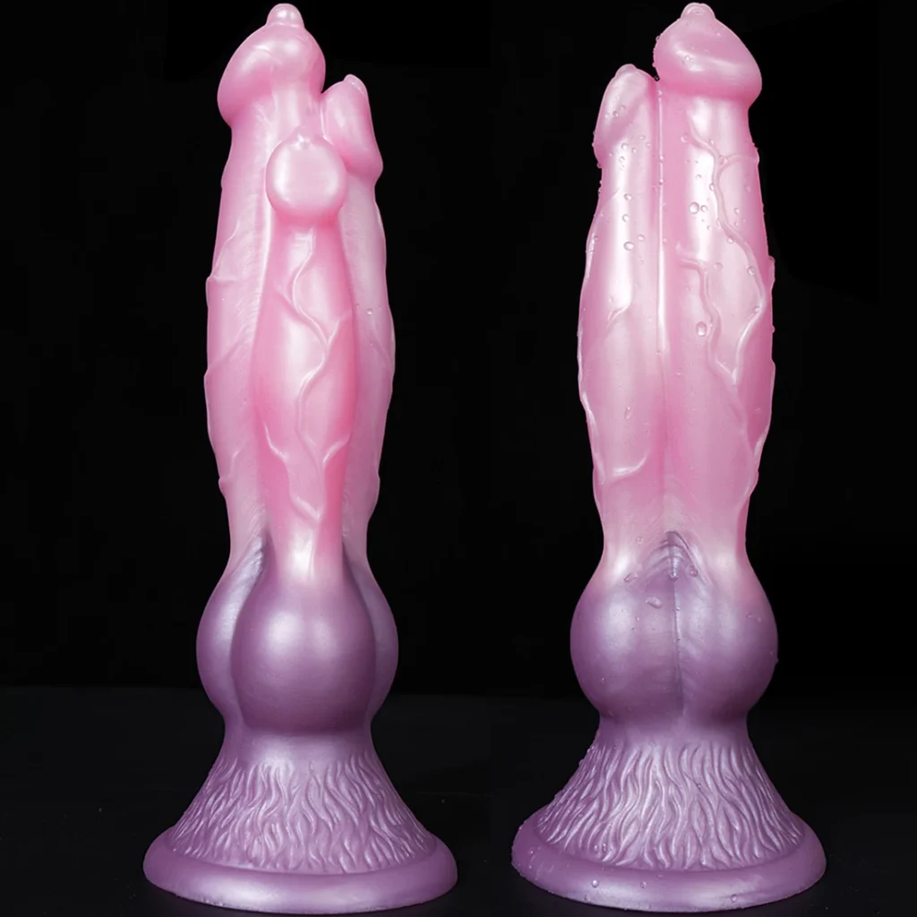 Three Head Dog Dildo