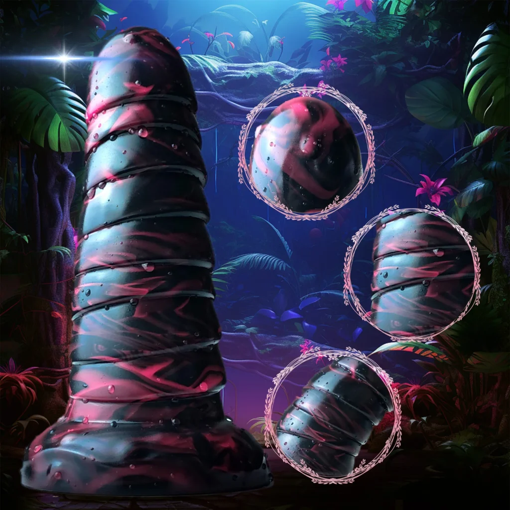 Animal Worm Long Anal Plug