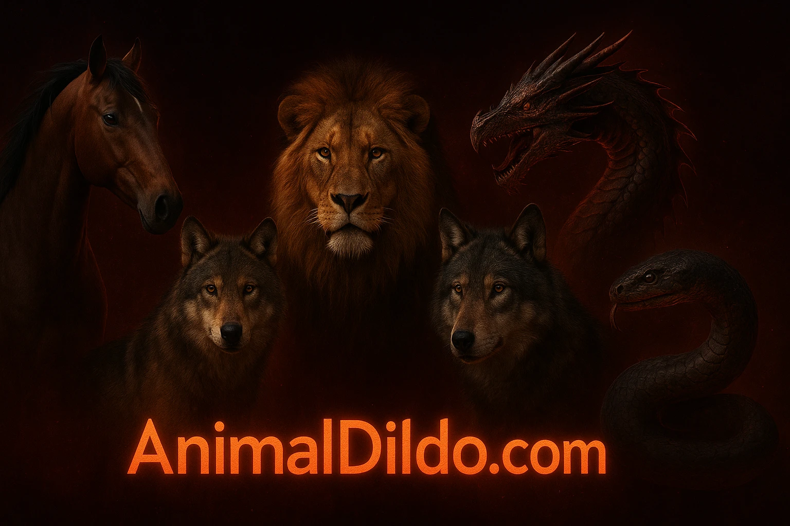 animal dildo banner