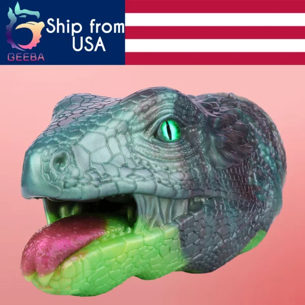 Lizard Head & Pussy Male Masturbator