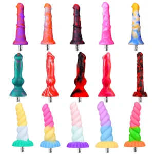 Silicone Animal Dildos for Vac-U-Lock Sex Machines – Realistic Horse & Dog Dildo